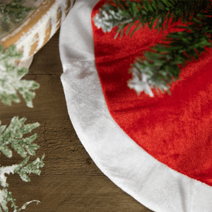 Northlight 18in. Traditional Mini Christmas Tree Skirt