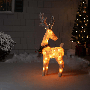 Northlight Lighted Reindeer Outdoor Christmas Decoration
