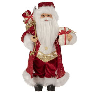Northlight Filigree Santa Claus with Gifts Christmas Figurine