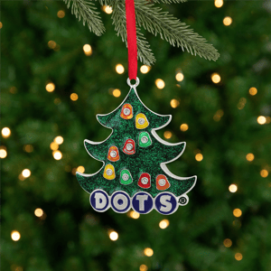 Northlight 3in. Candy Logo Ornament with European Crystals