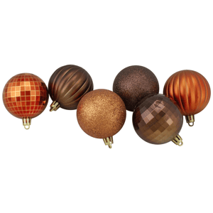 Northlight 100ct. Shatterproof 3-Finish Christmas Ball Ornaments