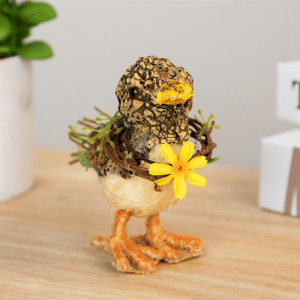Northlight 4.25in. Standing Spring Floral Duck Figurine alternate view