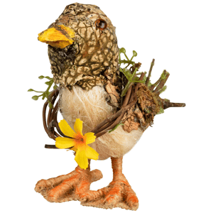 Northlight 4.25in. Standing Spring Floral Duck Figurine