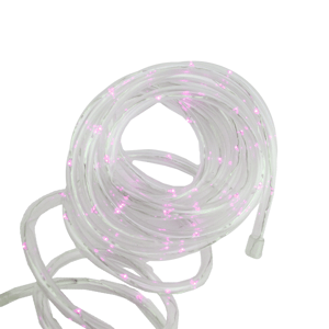 Northlight 12ft. Multi-Function Pink LED Christmas Rope Lights