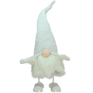 Northlight Sparkling Saul Bobble Action Christmas Gnome - 24in.