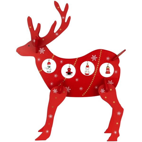 Northlight Reindeer Cut-Out Ornament Holder Christmas Decoration