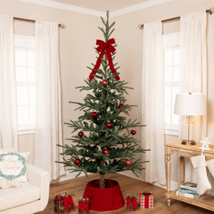 Northlight Real Touch(tm) 6.5ft. Slim Nordmann Fir Christmas Tree