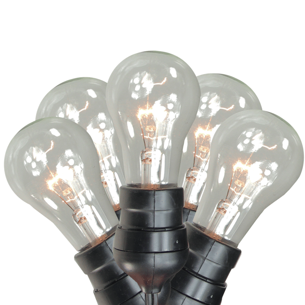 Sienna 15ct. Clear Commercial Grade A Shape Patio Lights
