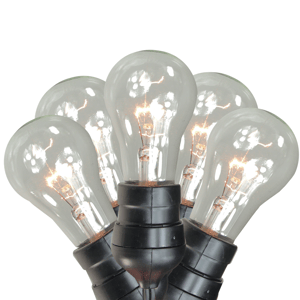 Sienna 15ct. Clear Commercial Grade A Shape Patio Lights