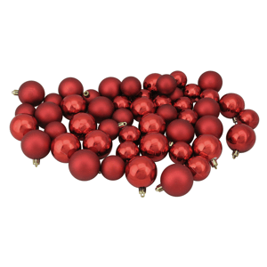 Northlight 50ct. Shatterproof Christmas Ball Ornaments