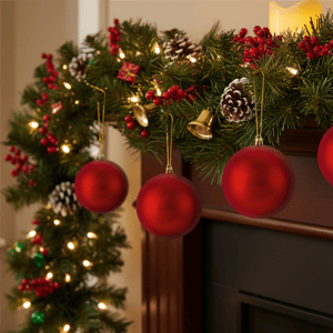 Northlight 12ct. Red Hot Shatterproof Christmas Ball Ornaments