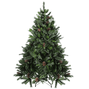 Northlight 7ft. Snowy Delta Pine White Tipped Christmas Tree