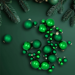 Northlight 40ct. Shiny & Matte Glass Ball Ornaments