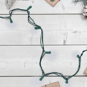 Northlight 33ft. Pure White LED Wide Angle Christmas Lights