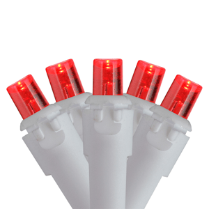 Northlight 16.25ft. Red LED Wide Angle Mini Christmas Lights