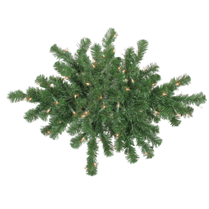 Northlight 28in. Pre-Lit Windsor Pine Artificial Christmas Swag
