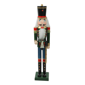 Northlight 36.75in. Green & Black Christmas Nutcracker Soldier