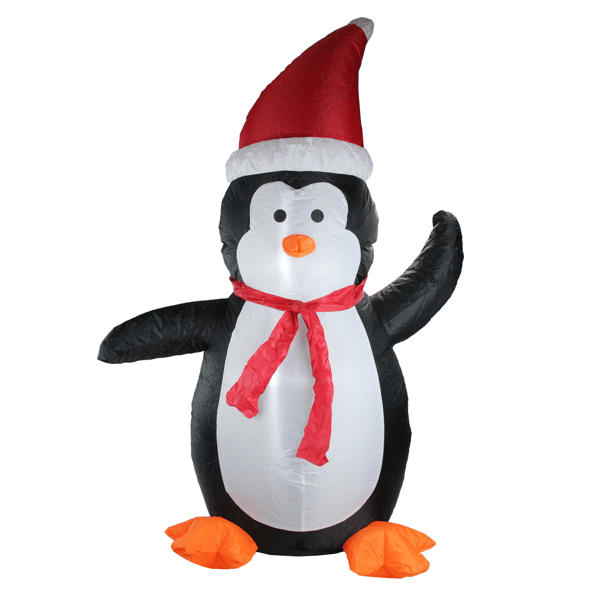 Northlight 4ft. LED Inflatable Penguin Outdoor Christmas Decor