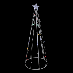 Northlight LED Lighted Cone Christmas Tree Outdoor Decor