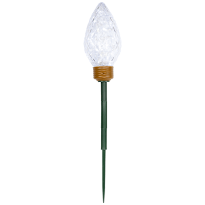 Northlight 3ct. LED Faceted Jumbo Christmas Pathway Markers