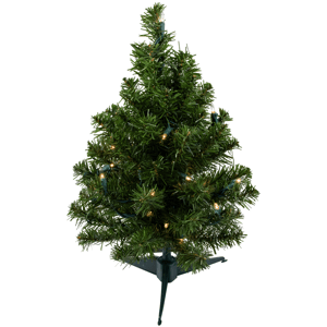 Northlight 18in. Pre-Lit Medium Canadian Pine Christmas Tree