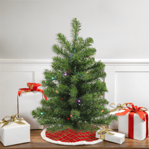 Northlight 2ft. Pre-Lit Medium Canadian Pine Christmas Tree