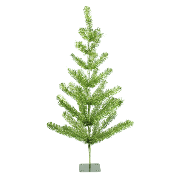 Northlight 3ft. Medium Green Tinsel Pine Christmas Tree