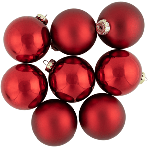 Northlight 96ct. Shiny & Matte Christmas Ornaments
