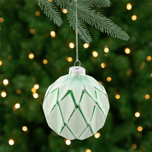 Northlight 4ct. Harlequin Christmas Glass Ball Ornaments
