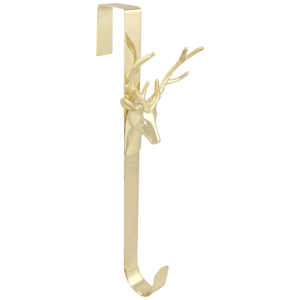 Northlight Reindeer Over the Door Christmas Wreath Hanger