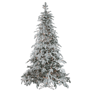 Northlight 7.5ft. Real Touch(tm) Pre-Lit Flocked Fir Christmas Tree