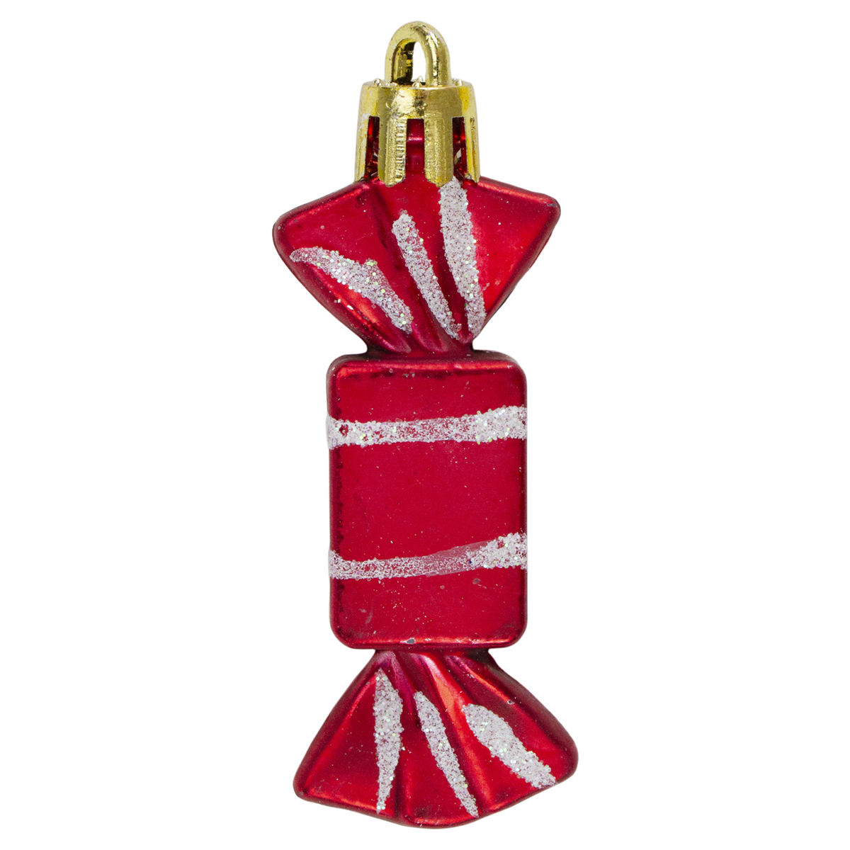33530832 2.25 in. Peppermint Shatterproof Christmas Ornaments, Red & White - 8 Count