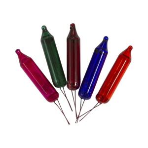 Northlight 5pc. Multi-Color Mini Christmas Replacement Bulbs