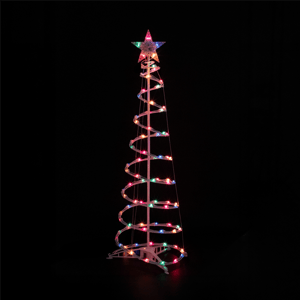 Northlight 4ft. Lighted Spiral Christmas Tree with Star Topper