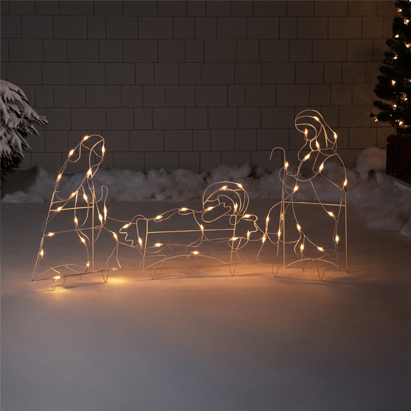 Northlight 3pc. Holy Family Nativity Scene Christmas Decor Set