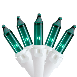 Northlight 35ft. 100ct. Teal Green Mini Christmas Lights