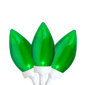 Northlight 16ft. 25ct. Green LED C9 Christmas Lights