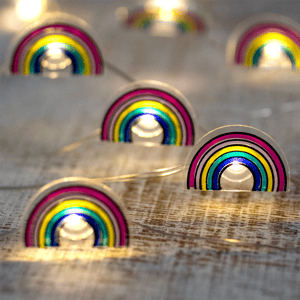 Northlight LED Rainbow Fairy Lights, 10ct