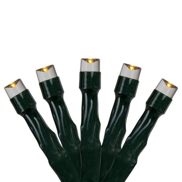 Northlight 32ft. Warm White LED Micro Wide Angle Christmas Lights
