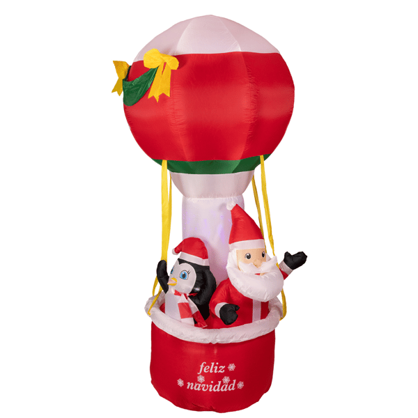 Northlight Inflatable Feliz Navidad Air Balloon Christmas Decor