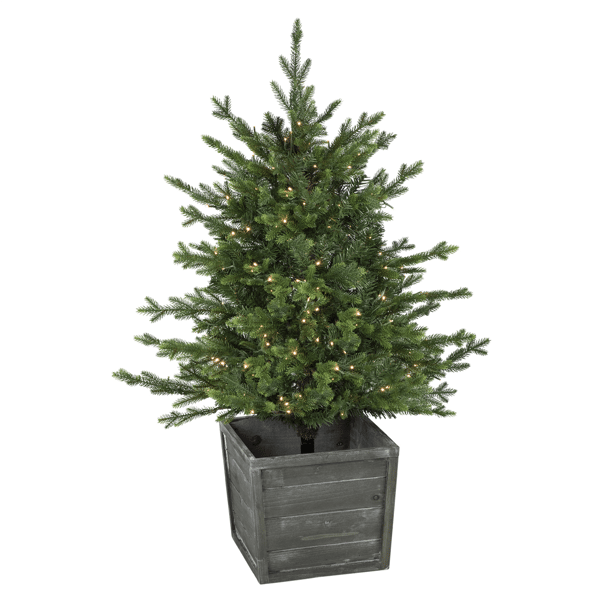 Northlight Real Touch(tm) 4ft. Pre-Lit Russian Pine Christmas Tree