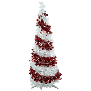 Northlight 4ft. Pre-Lit Candy Cane Pop-Up Christmas Tree