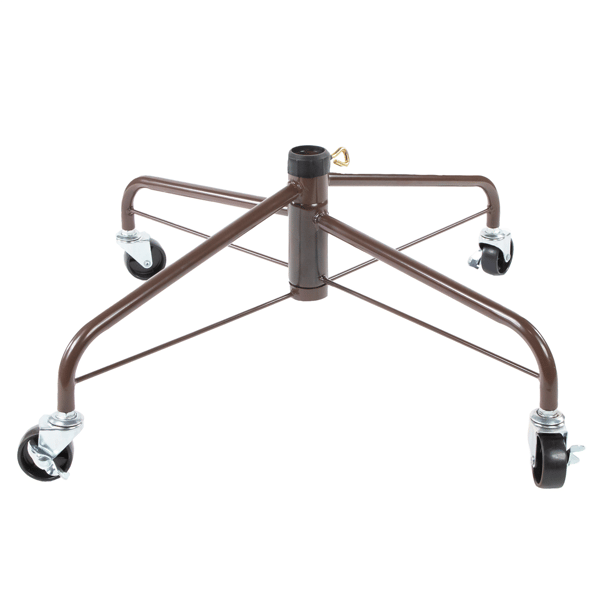 Northlight Metal Rolling Christmas Tree Stand For 6ft.-9ft. Trees