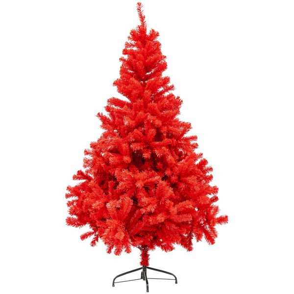 Northlight 6ft. Scarlett Red Pine Artificial Christmas Tree