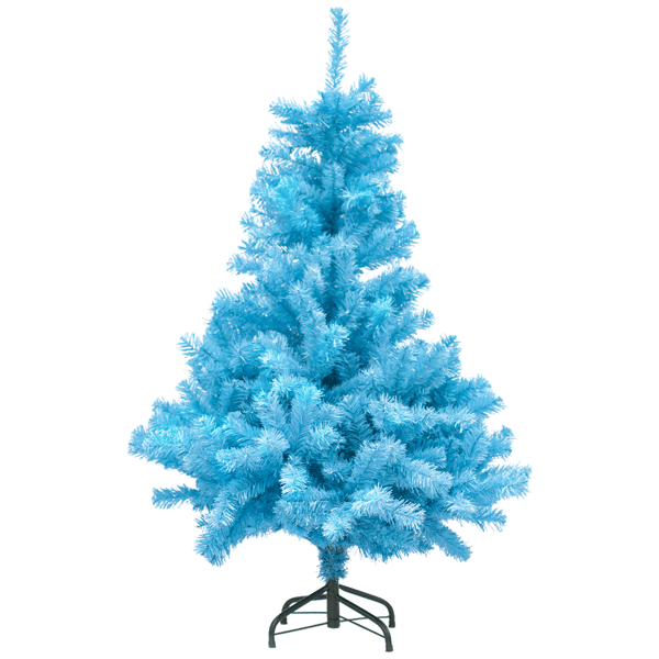 Northlight 4ft. Full Pine Cerulean Blue Christmas Tree