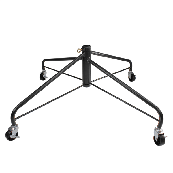 Northlight Black Rolling Christmas Tree Stand For 9ft-12ft Trees