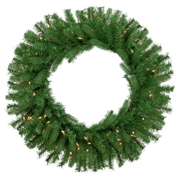 Northlight Pre-Lit Sierra Noble Fir Artificial Christmas Wreath
