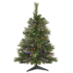 Northlight 3ft. Pre-Lit Kingston Cashmere Pine Christmas Tree