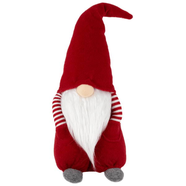 Northlight Plush Hands in Pocket Boy Gnome Christmas Figure