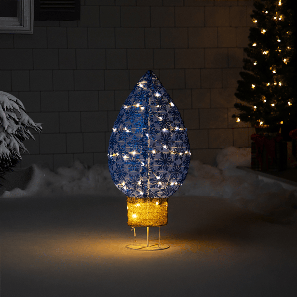 Northlight LED Retro Light Bulb Outdoor Christmas Decoration